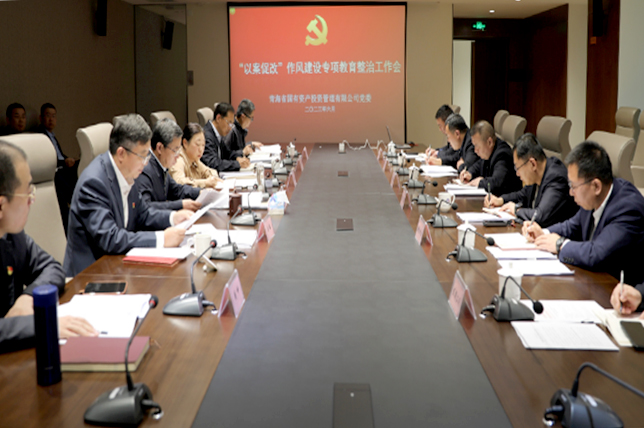 “以案促改”明紀(jì)律 盡職盡責(zé)踐初心—青海國投黨委召開“以案促改”作風(fēng)建設(shè)專項(xiàng)教育整治工作會暨主題教育工作推進(jìn)會